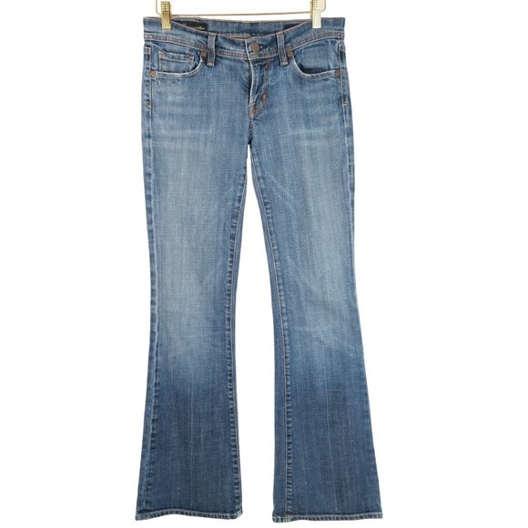 Citizens of Humanity Ingrid 002 Stretch Jeans Low Waist Flare  27 fits like 25 - Picture 1 of 12